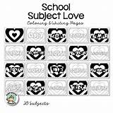 School Subject Coloring Pages sketch template