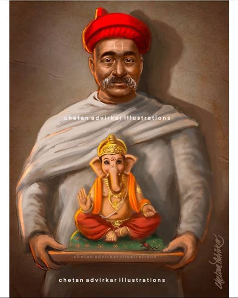 Bal Gangadhar Tilak and ganesh | Shri ganesh images, Ganesha pictures ...