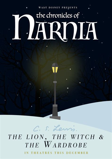 Narnia Mock Poster on Behance