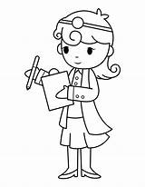 Doctor Coloring Pages Free Printable sketch template