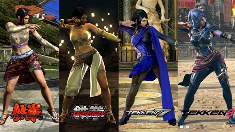 Zafina Combos Evolution (Tekken 6 - Tekken 8) - YouTube