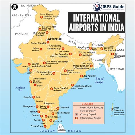 List of Domestic and International Airports In India 2022 PDF