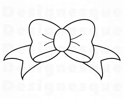 Bows clipart outline, Bows outline Transparent FREE for download on ...