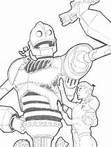 Iron Giant Coloring Pages  SeaColoring sketch template