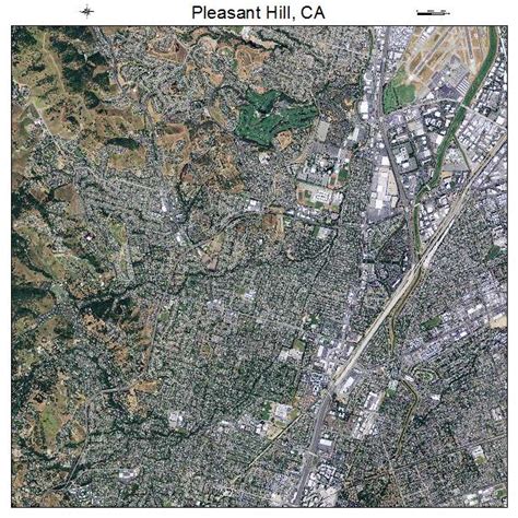 Aerial Photography Map of Pleasant Hill, CA California