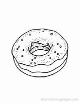 Donut Coloring Pages  16 Free Printable sketch template