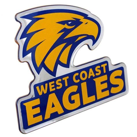 Fan Emblems AFL: West Coast Eagles Logo Decal | Buy online at The Nile