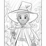 Premium Vector  Coloring Book For Kids Little Boy With African sketch template