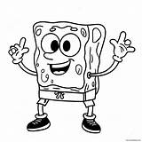 Spongebob Squarepants Coloring Page 910 738 sketch template