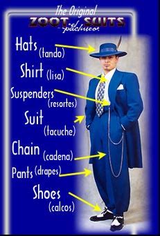 El pachuco y su "zoot suit"