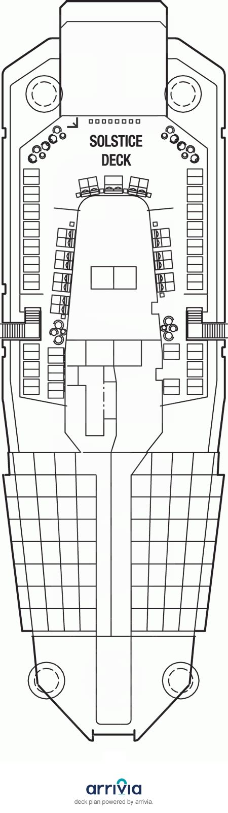 Celebrity Solstice Deck Plans - Celebrity Cruises Celebrity Solstice Deck Layout on iCruise.com