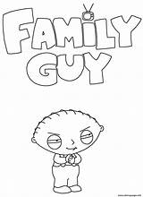 Family Guy Stewie Griffin Coloring Page Printable sketch template