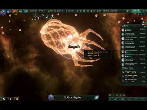 Full battle with Stellar Devourer! There is a huge fleet! - Stellaris - YouTube