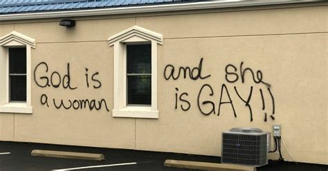 Pastor Calls Vile LGBT Graffiti on Church 'Hate Toward Biblical Truth'