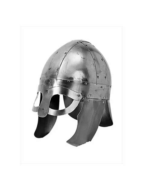 MEDIEVAL REENACTMENT KNIGHT Armour costume viking helmet Classic ...