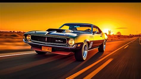 Premium Photo | Classic car HD 8K wallpaper Stock Photographic Image