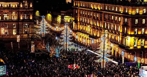 Glasgow Loves Christmas announces new festive light show at George Square throughout December ...