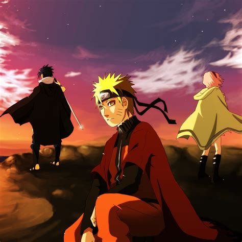 2048x2048 naruto, team of seven, uchiha sasuke Ipad Air Wallpaper, HD ...