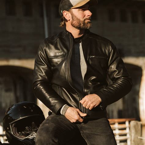 What to Wear with a Leather Jacket: Men's Style Guide | Buffalo Jackson