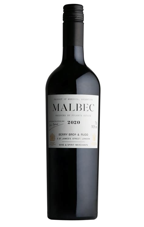 Buy 2020 Berry Bros. & Rudd Argentinian Malbec by Pulenta, Mendoza Wine ...