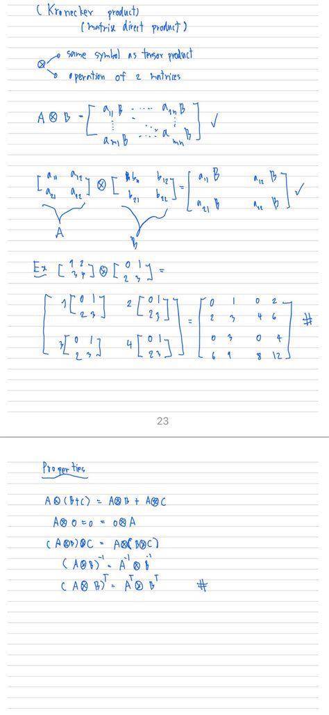 kronecker product, matrix direct product (quantum mechanics) : r/PhysicsStepByStep