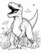 50 Dinosaur Coloring Pages Printable Fun Sheets sketch template