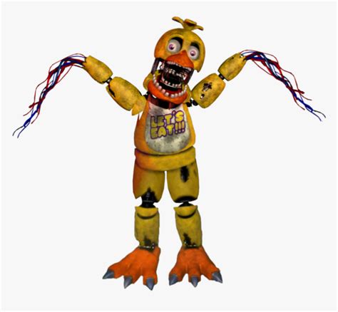 Fnaf Withered Chica Png , Transparent Cartoons - De Withered Chica, Png ...