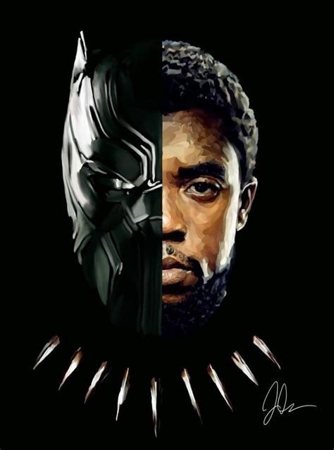 Black Panther/T’Challa (digital painting) - Marvel | Black panther images, Black panther ...