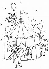 Circus Animals Clipart Coloring Pages sketch template