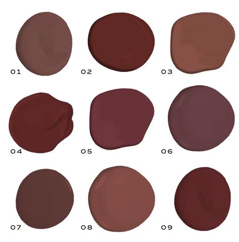 Color Love: Oxblood Red | Red paint colors, Burgundy paint, Red paint