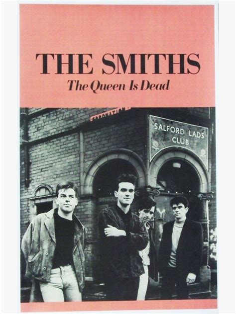 Pegatina «The Smiths fan art » de MariaGalfetti | Redbubble