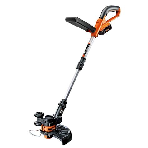 WORX 10" 20V Li-Ion Cordless Grass Trimmer/Edger with Manual Handle ...