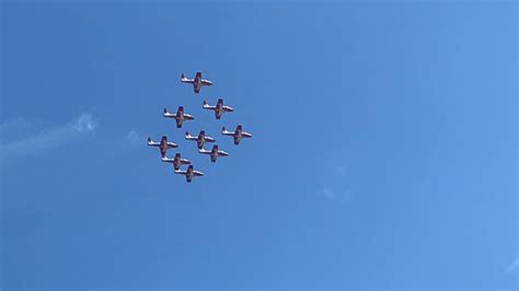 Snowbirds flyover impresses crowd in Elmsdale, Shubenacadie - The Laker