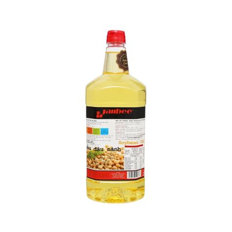 Refined Soybean Oil Janbee Cooking Pure, Bottle 2 liter