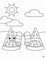 Watermelon Coloring Pages  27 FREE Printables Printabulls sketch template
