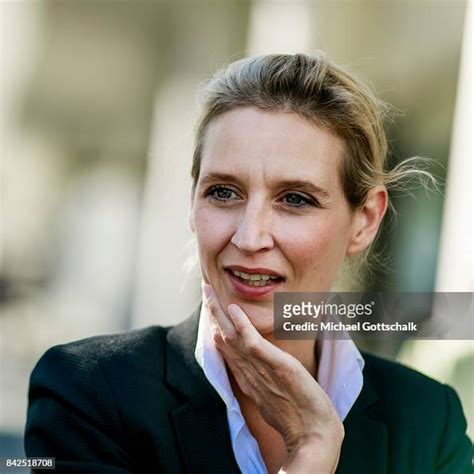 Alice Weidel, candidate of right-wing party AFD Alternative fuer ...