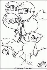 Free Printable Get Well Soon Coloring Pages sketch template