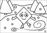 Diamond Coloring Page For Kids sketch template
