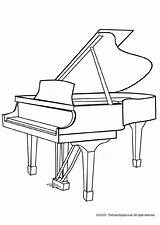 Coloring Page Grand piano  Free Printables Img 5959 sketch template