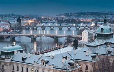 Winter Prague Wallpapers - Wallpaper Cave