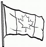 Printable Canadian Flag  Coloring Home sketch template