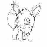 Eevee Pokemon Coloring Pages Printable sketch template