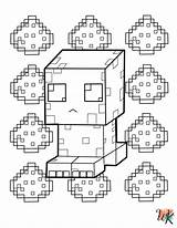 78 Minecraft Coloring Pages For Kids  ColoringPagesWK sketch template