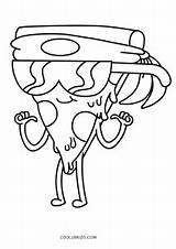 Free Printable Pizza Coloring Pages For Kids sketch template