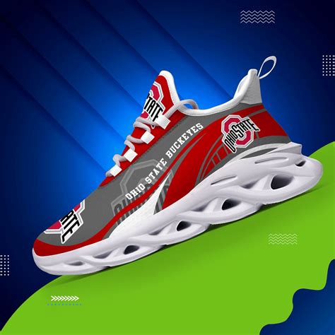 Ohio State Buckeyes Yezy Running Sneakers 166 – Teepoem Ltd