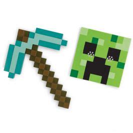 Minecraft Pickaxe & Mask Set - Disguise