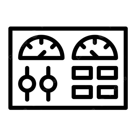 Control Panel Vector Icon Design Illustration, Control Panel, Equalizer, Controling PNG and ...