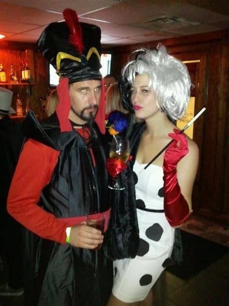 jafar and cruella disney villains couples costume | Couples costumes ...