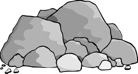 Pile of Boulders and Rocks