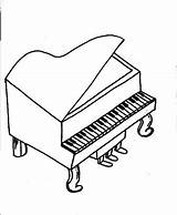 Piano Coloring Pages At GetColoringscom  Free Printable Colorings sketch template